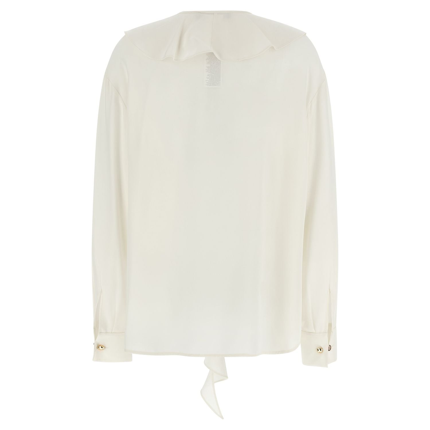 Max Mara White Silk Blouse