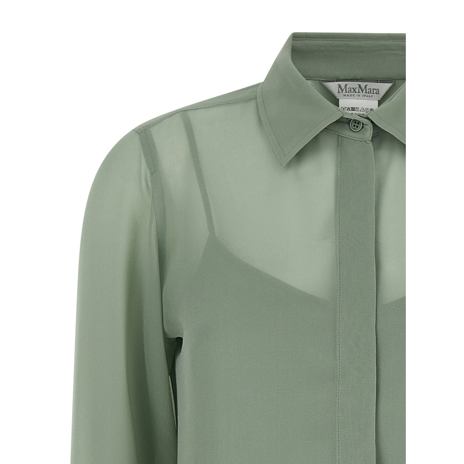 Max Mara Bicolor Silk Blouse
