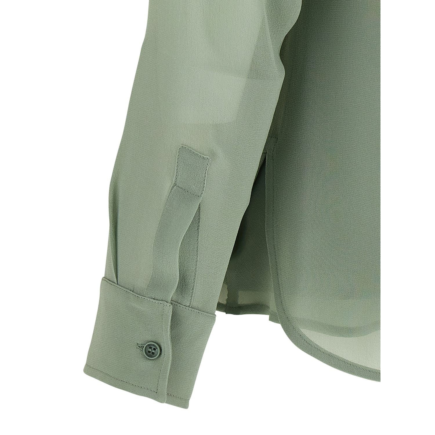 Max Mara Bicolor Silk Blouse