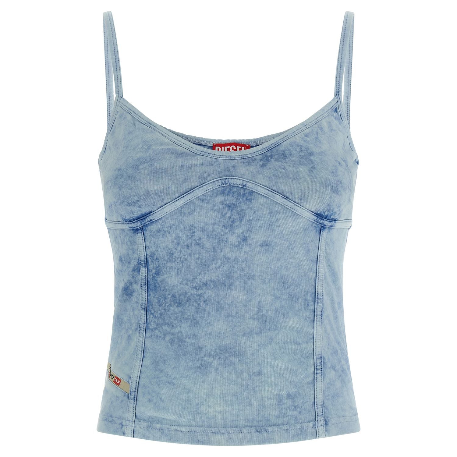 Diesel Blue Cotton Top
