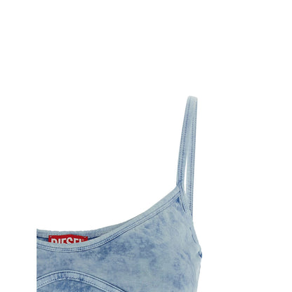 Diesel Blue Cotton Top