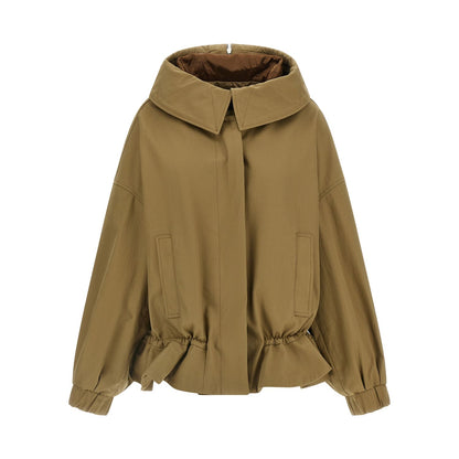 Dries Van Noten Beige Cotton Shell Jacket
