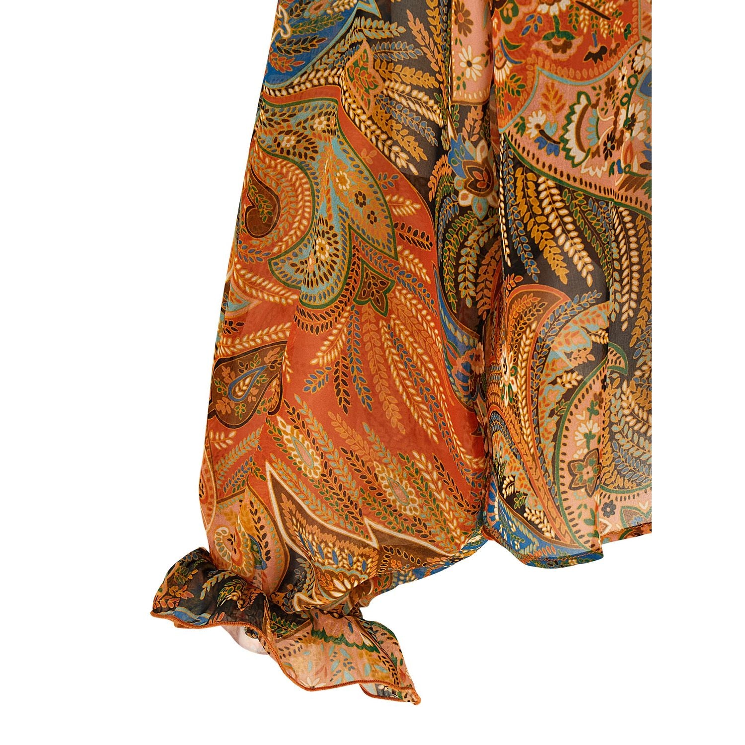 Etro Multicolor Silk Blouse