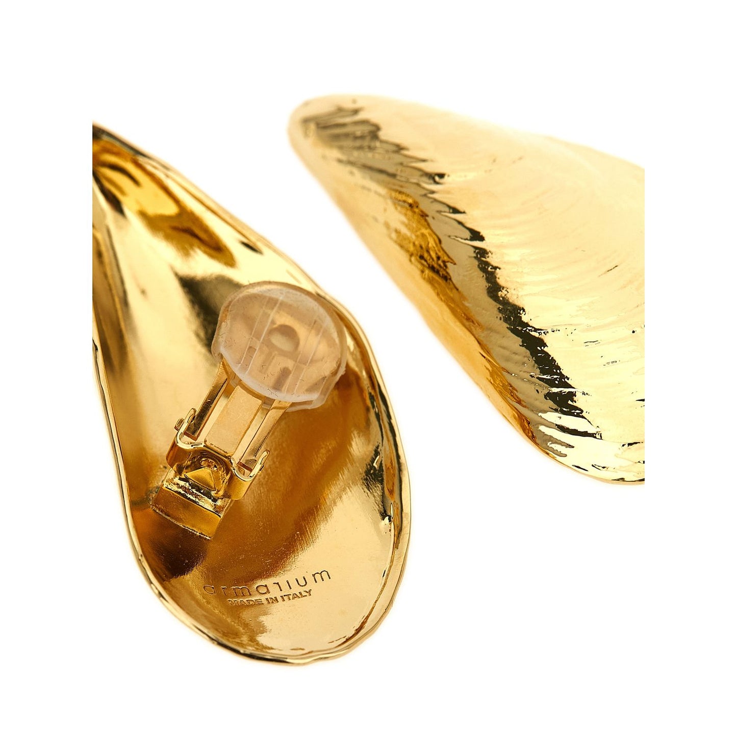 Armarium Gold Metal Earrings
