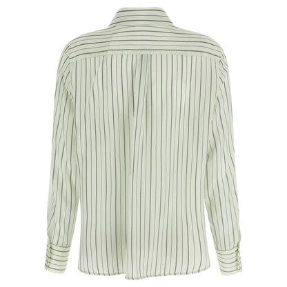 Max Mara Bicolor Silk Blouse