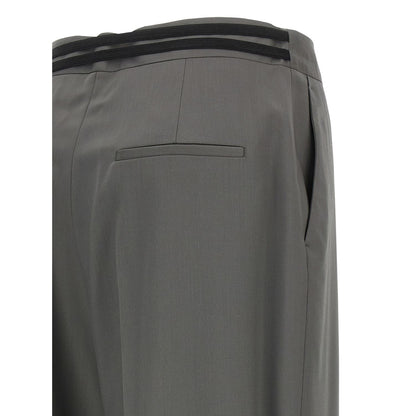 Armarium Gray Virgin Wool Dress Pants
