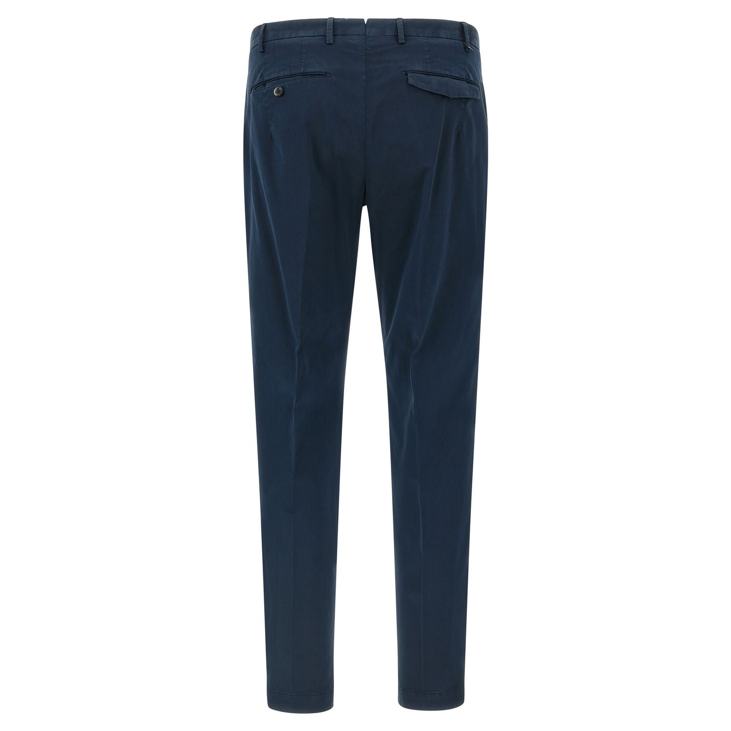 PT Torino Blue Cotton Casual Pants