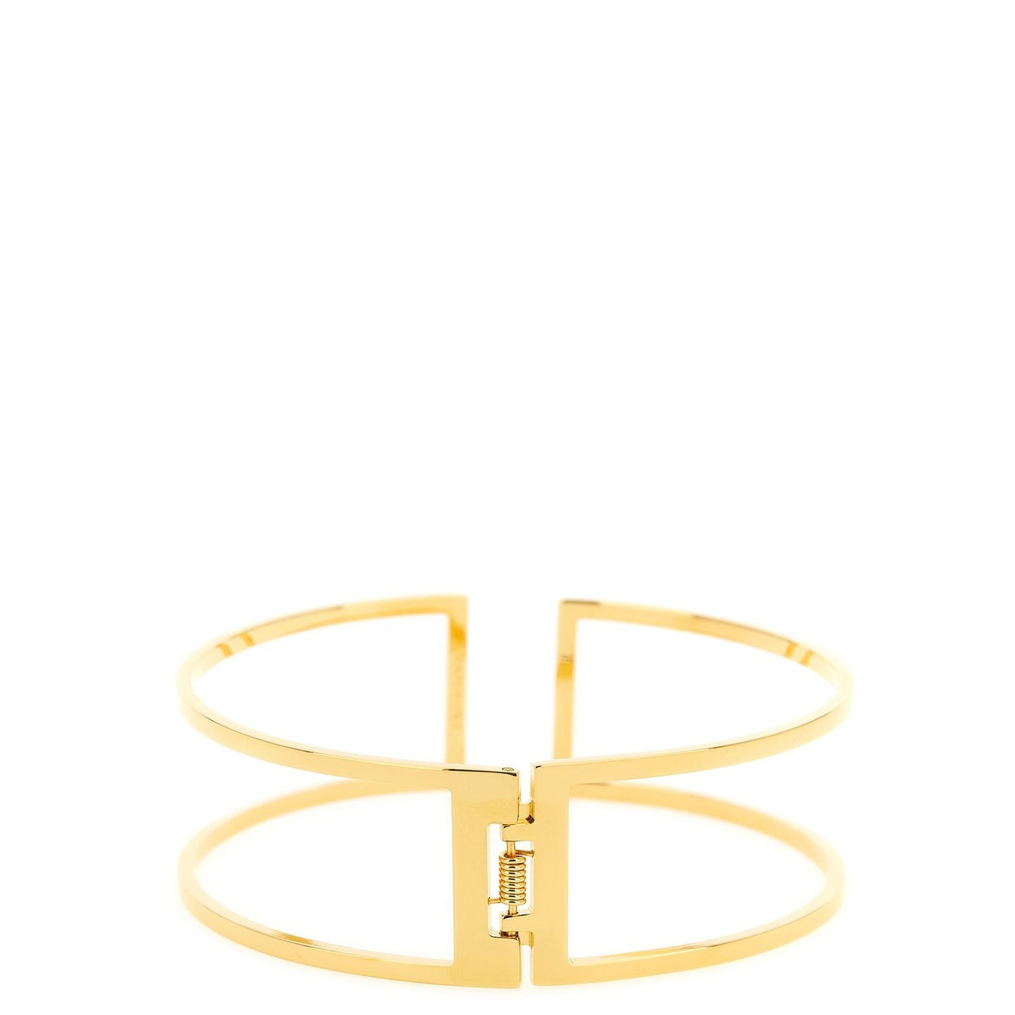 Elisabetta Franchi Gold Brass Necklace