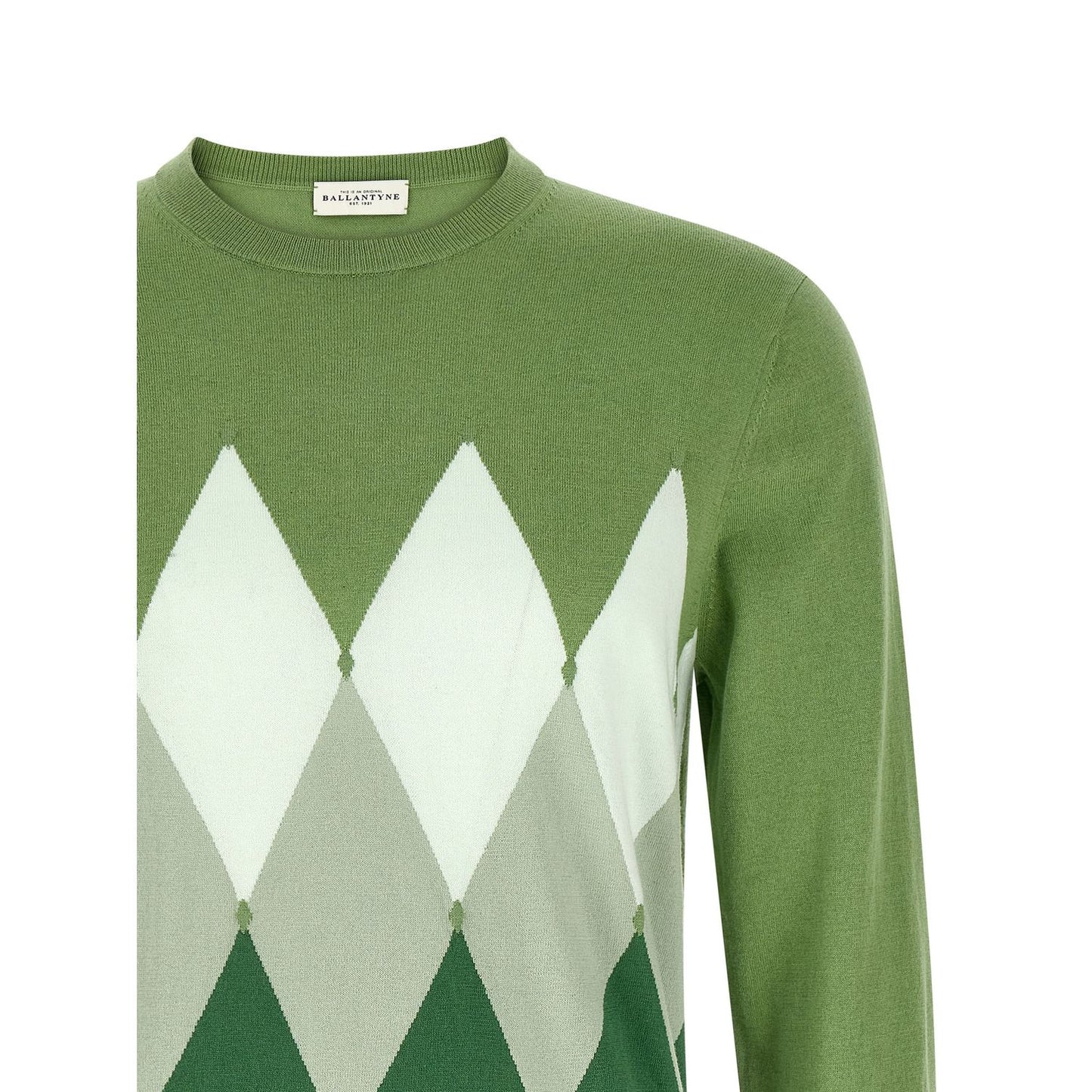 Ballantyne Bicolor Cotton Cardigan