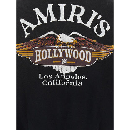 Amiri Black Cotton Sweatshirt