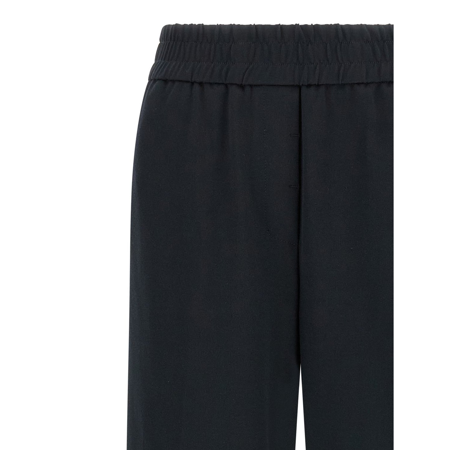 Peserico Blue Cotton Casual Pants