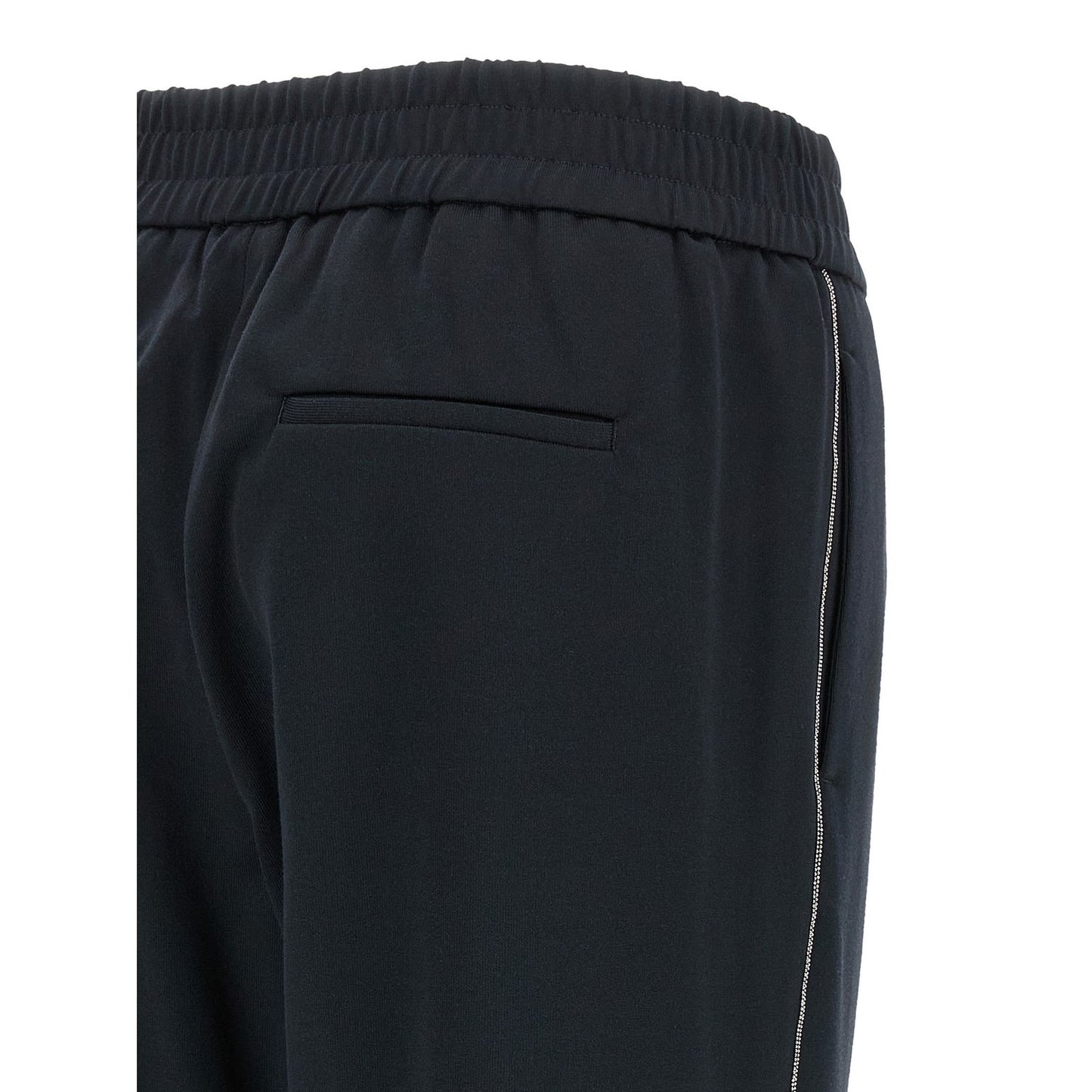 Peserico Blue Cotton Casual Pants