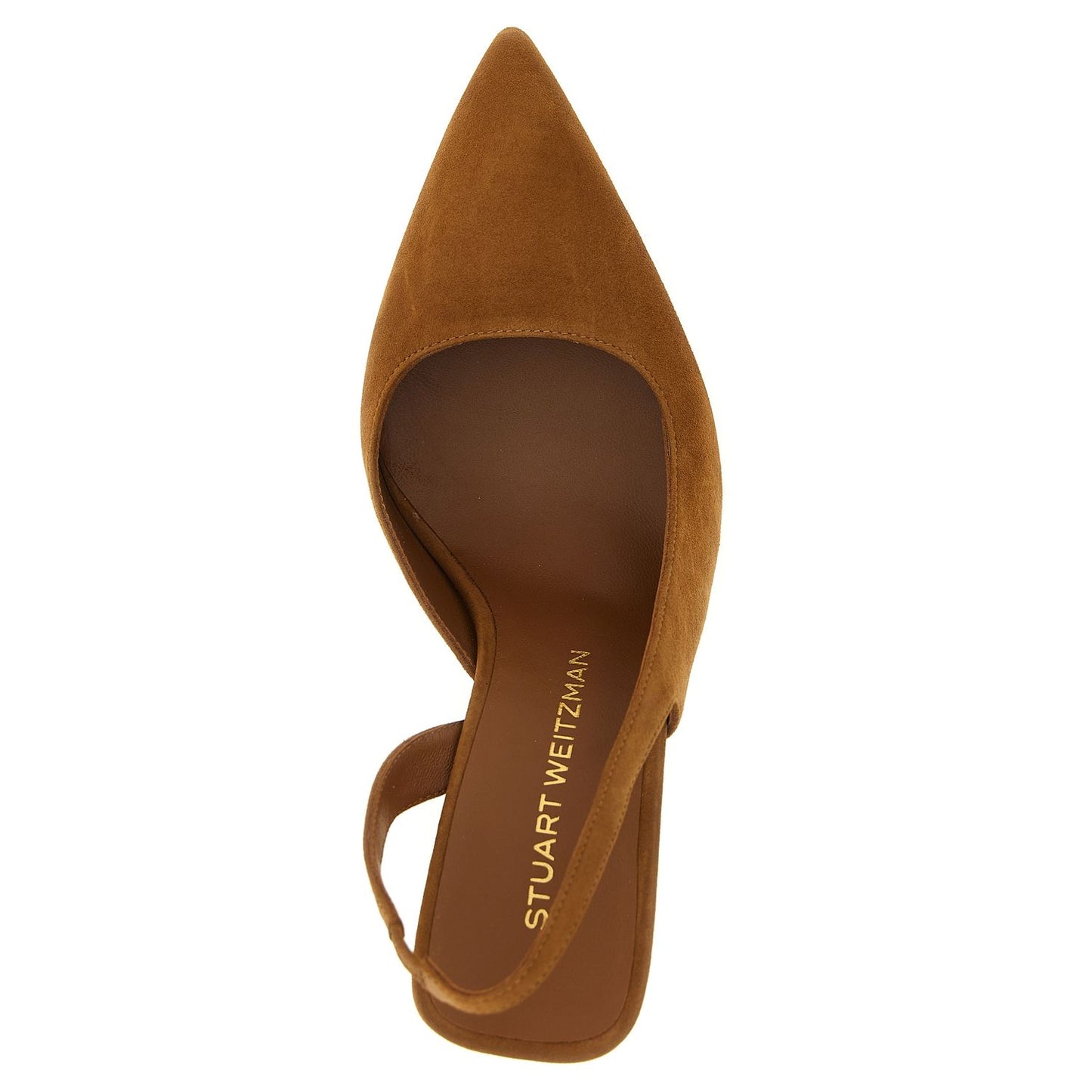Stuart Weitzman Brown Goatskin High Heel Pumps