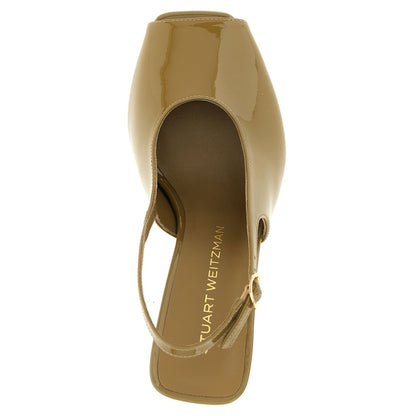 Stuart Weitzman Bicolor Polyethylene High Heel Pumps