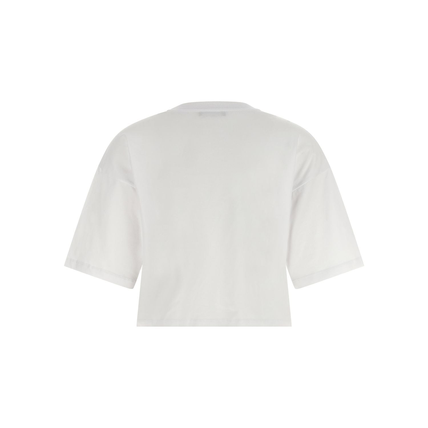 Balmain White Cotton T-Shirt