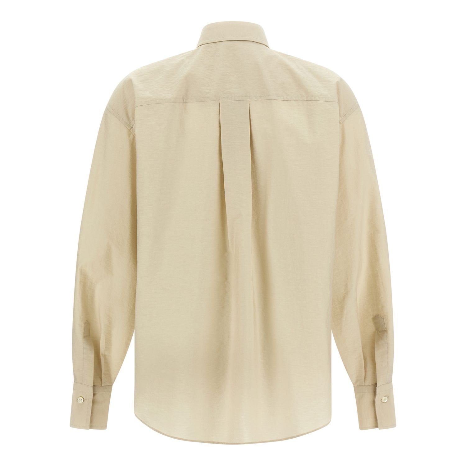 Brunello Cucinelli Beige Cotton Blouse