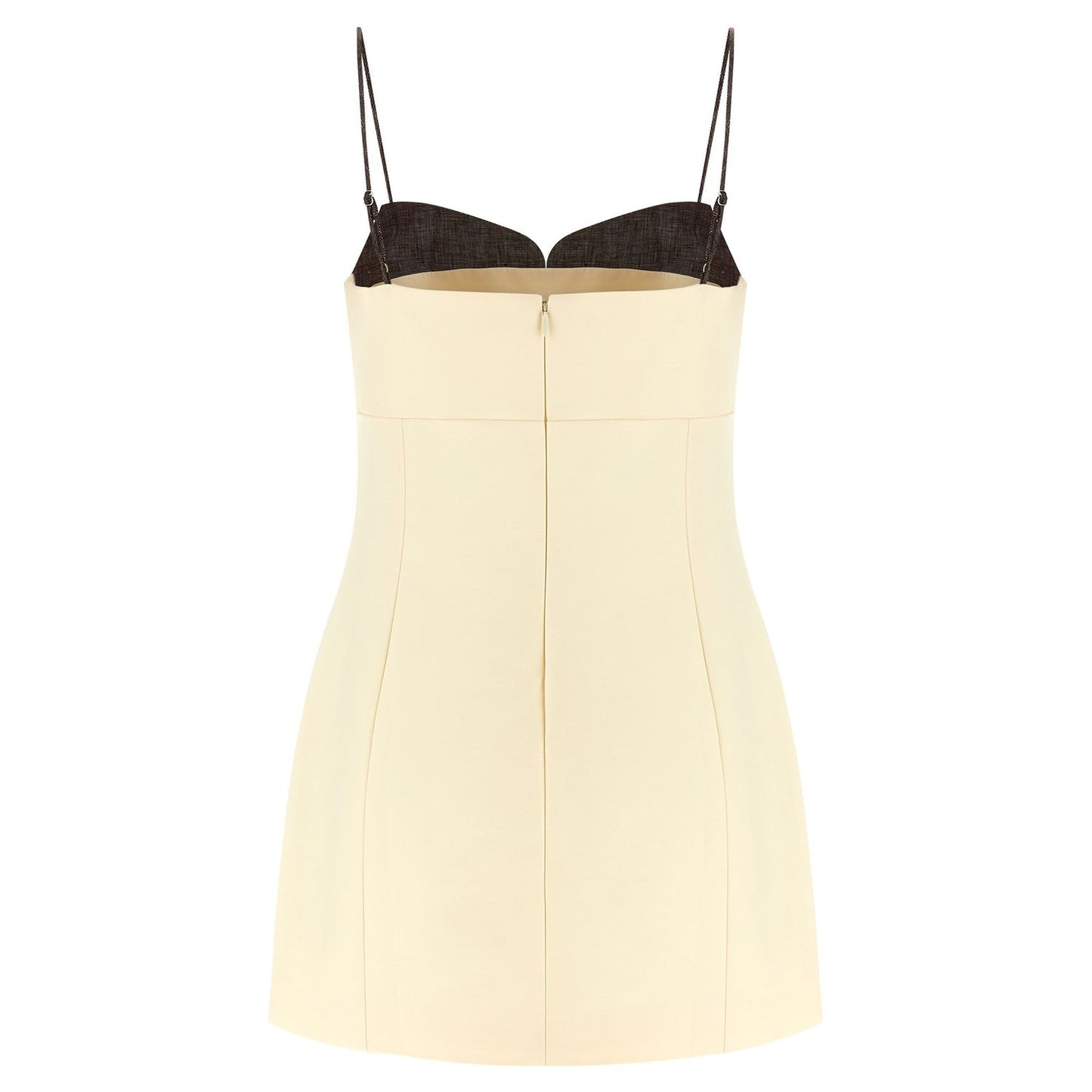 Entire Studios Beige Cotton Short Dress