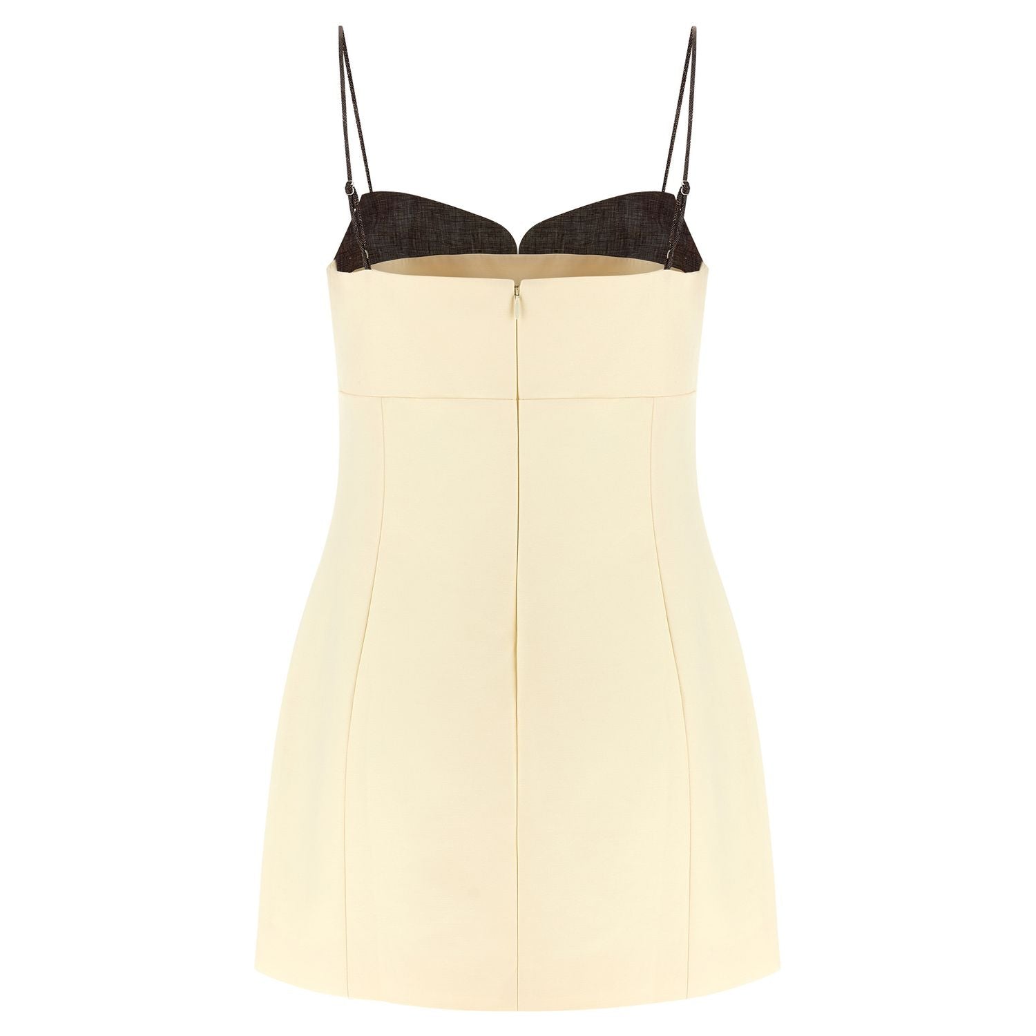 Entire Studios Beige Cotton Short Dress
