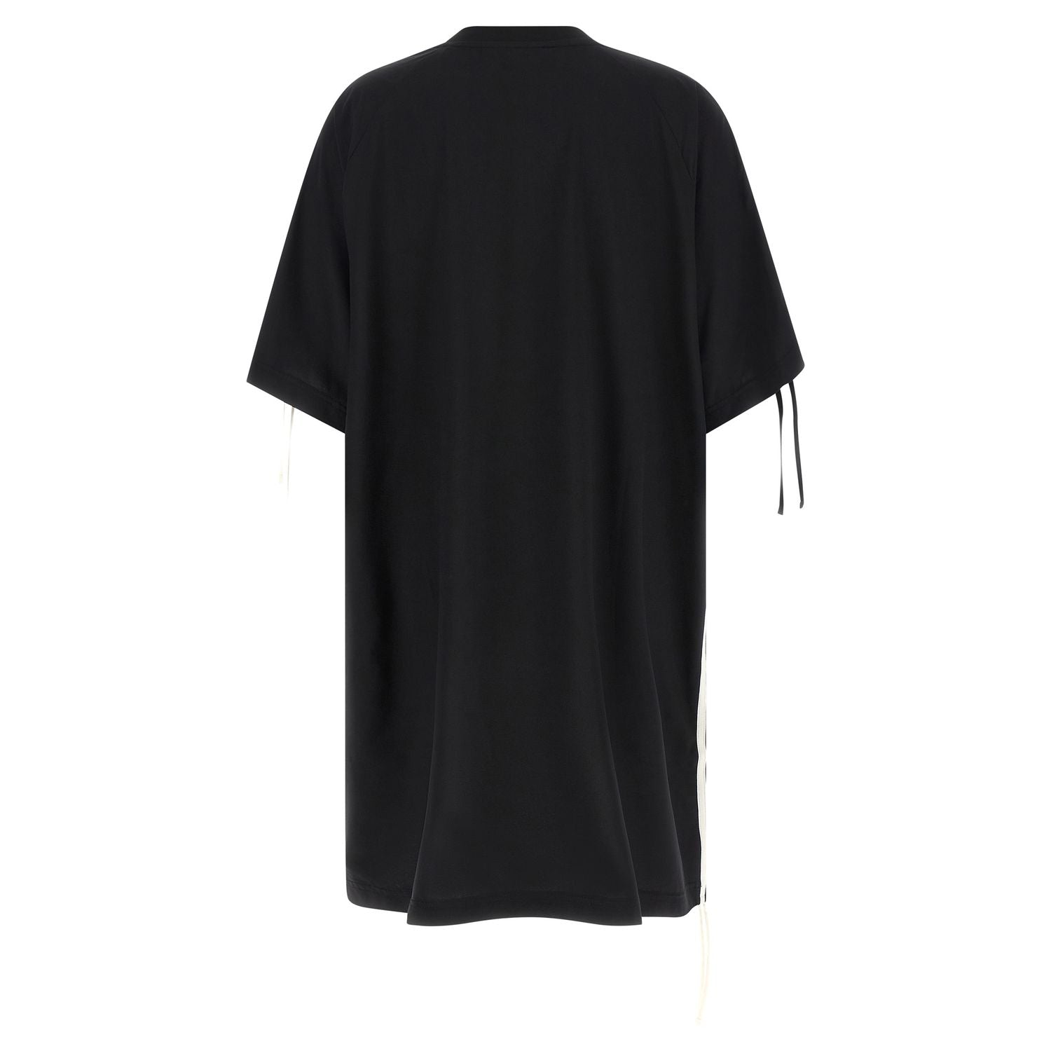 Y-3 Black Polyester Short Dress