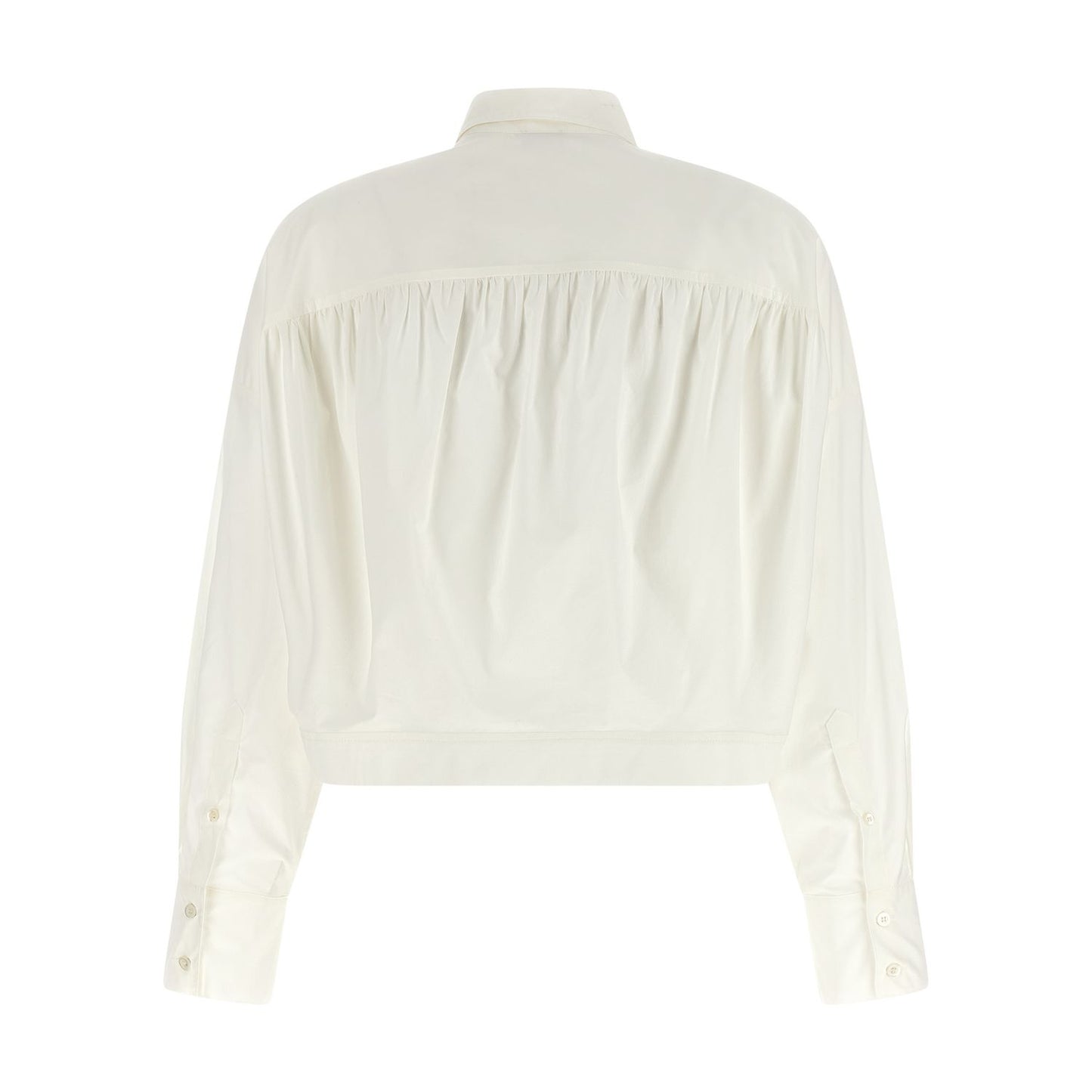 PINKO White Cotton Blouse