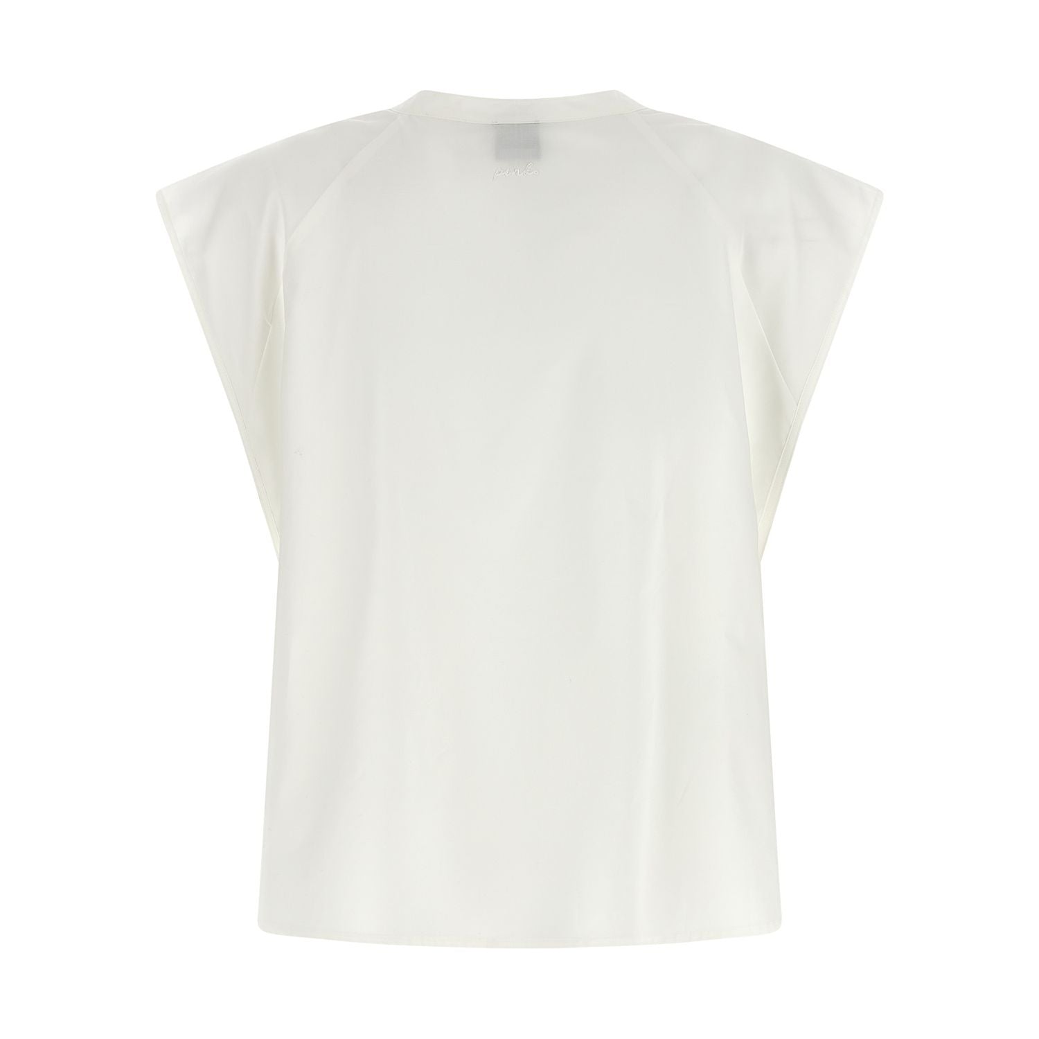 PINKO White Cotton Blouse