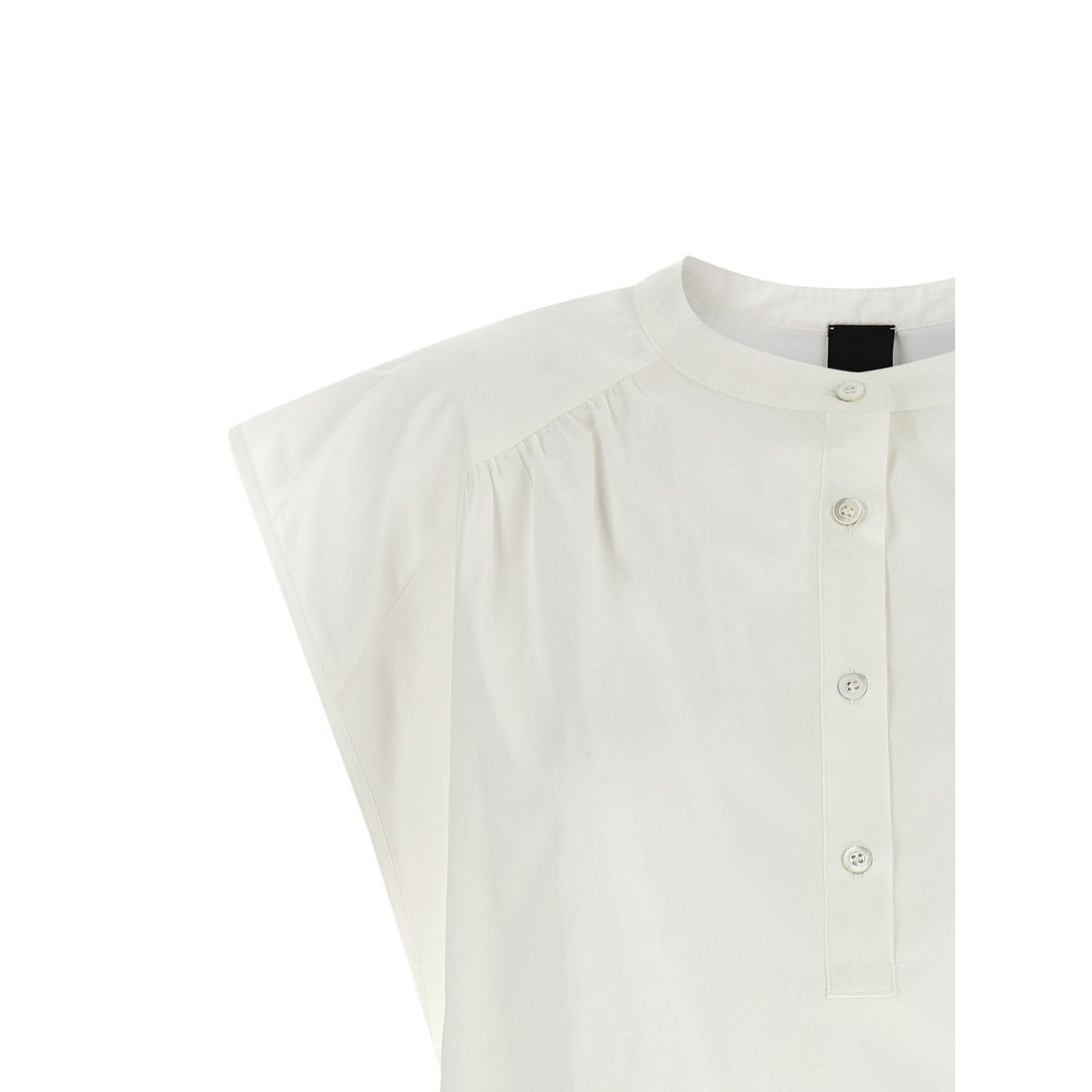PINKO White Cotton Blouse
