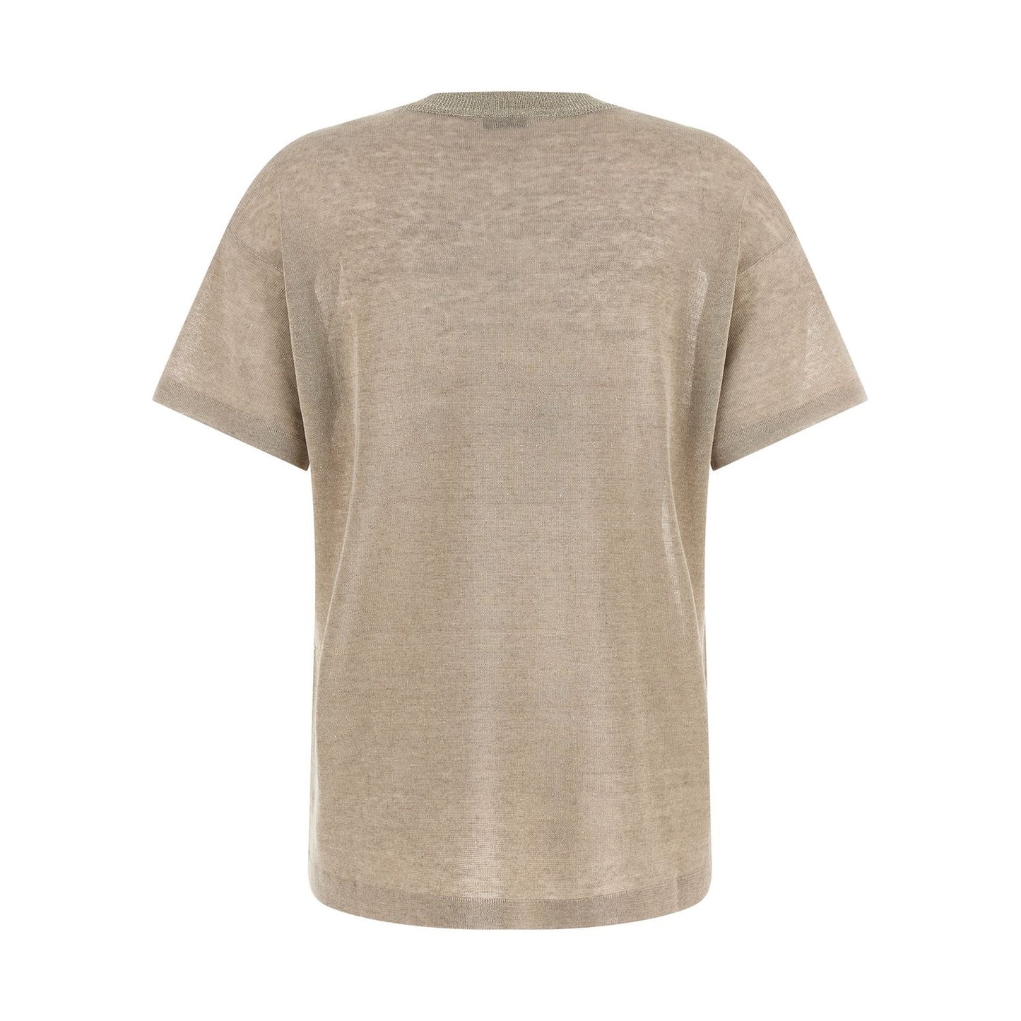 Brunello Cucinelli Beige Linen Cardigan