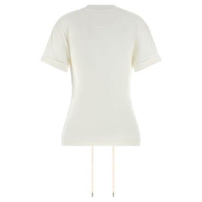 Alexander McQueen White Cotton T-Shirt
