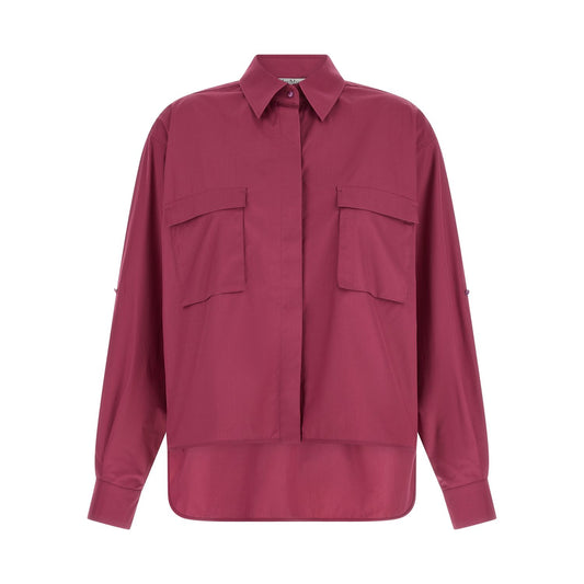 Max Mara Fuchsia Cotton Blouse