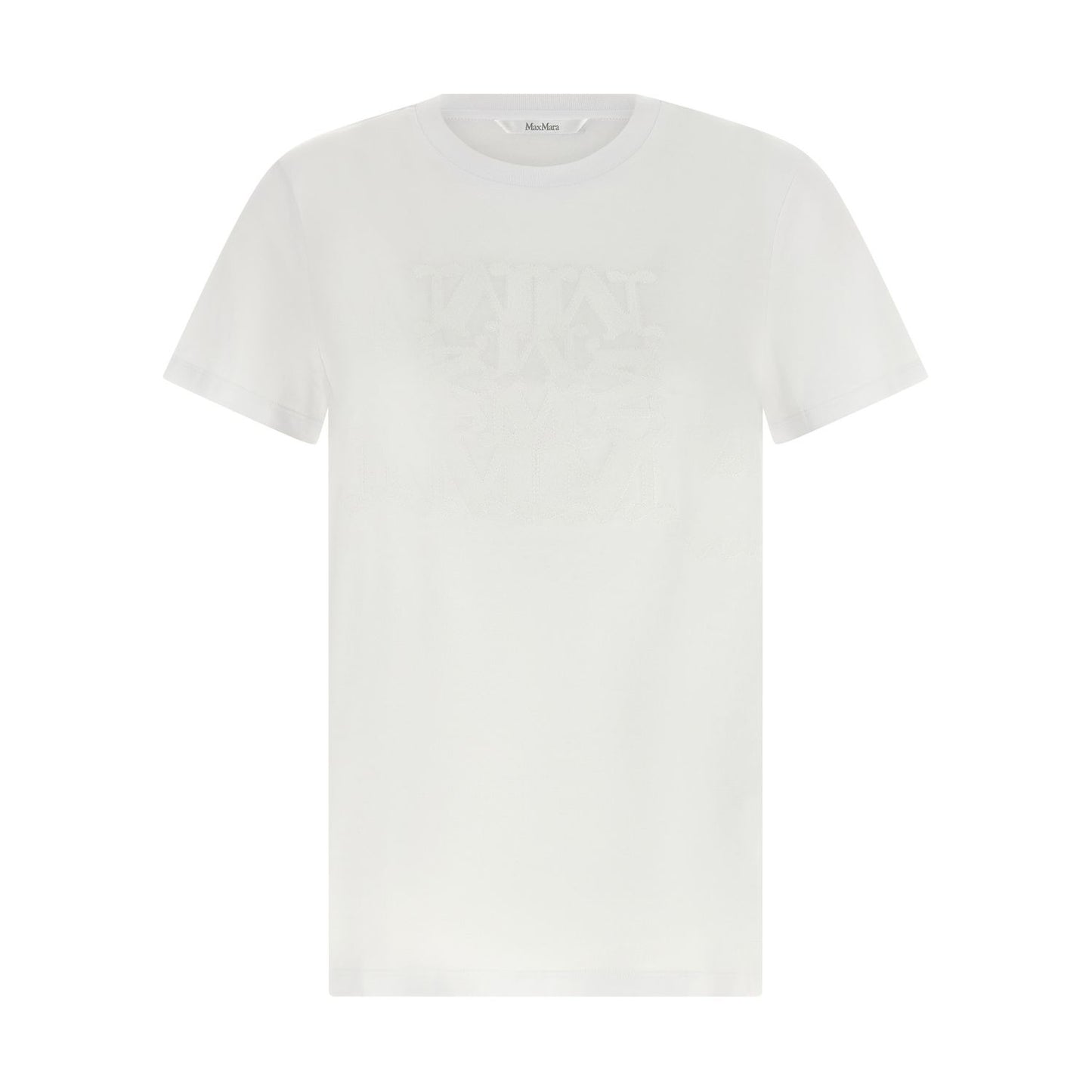 Max Mara White Cotton T-Shirt