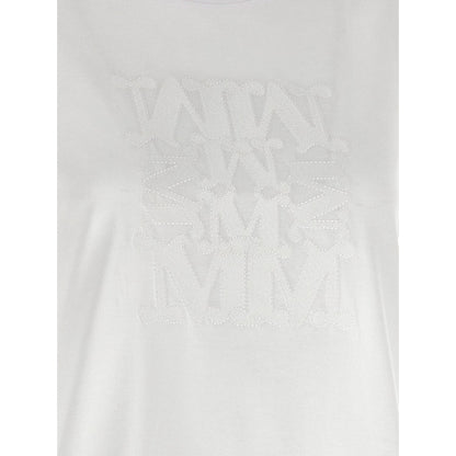 Max Mara White Cotton T-Shirt
