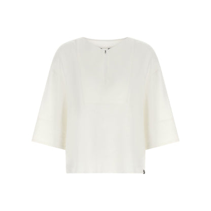 Max Mara White Linen Blouse