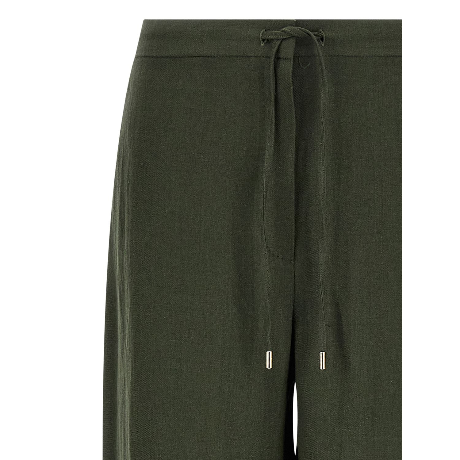 Max Mara Bicolor Linen Casual Pants