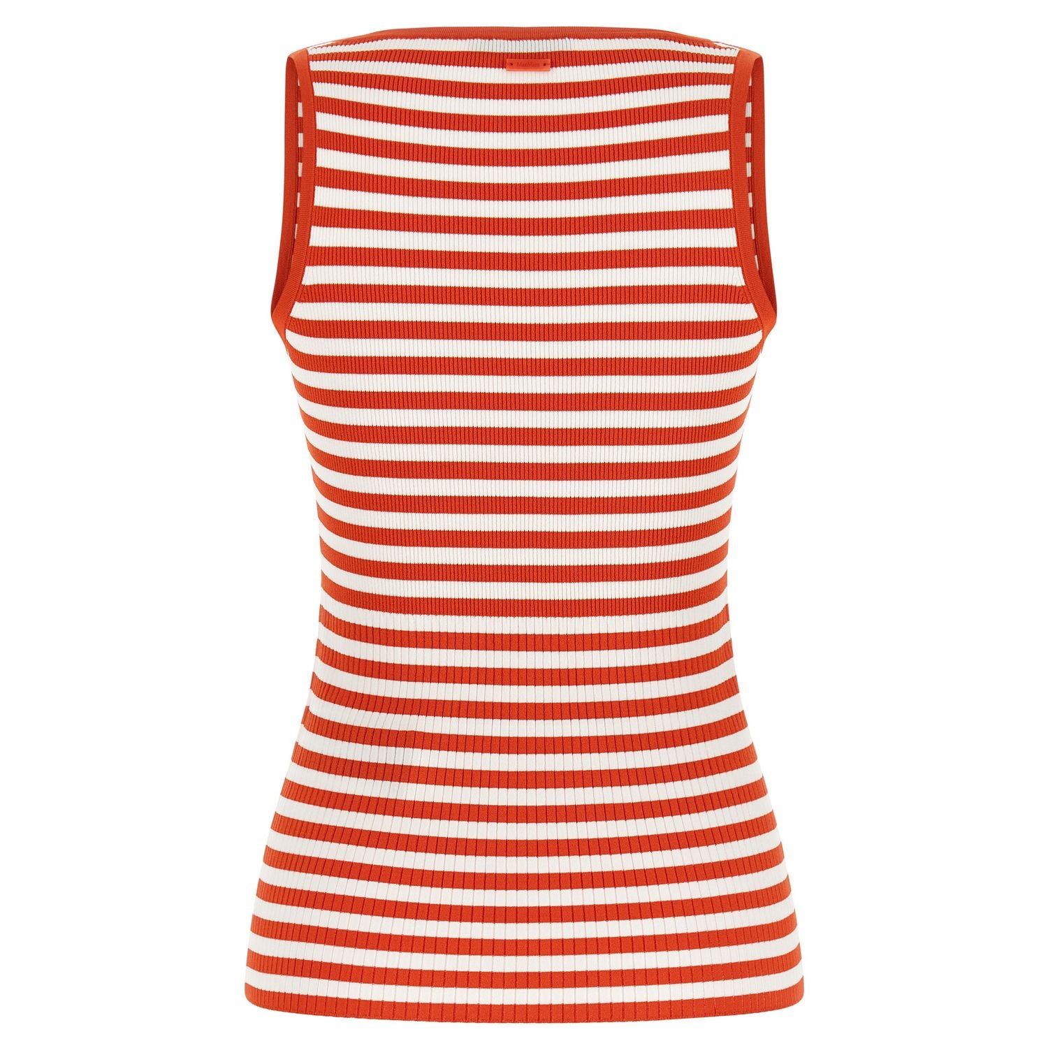 Max Mara Multicolor Viscose Sleeveles T-Shirt