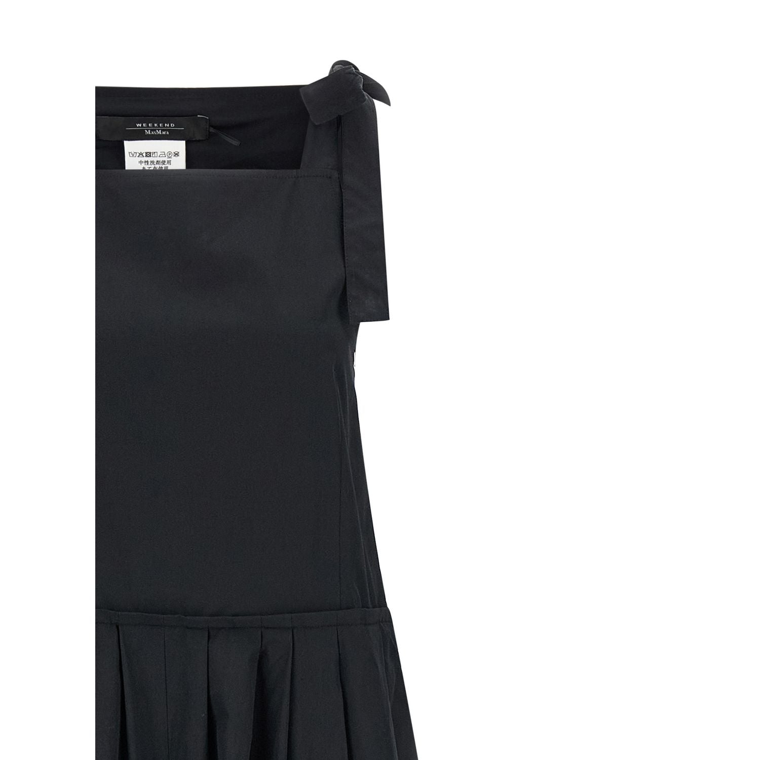 Max Mara Black Cotton Jumpsuit
