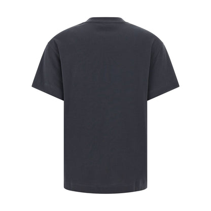 Brunello Cucinelli Blue Cotton T-Shirt