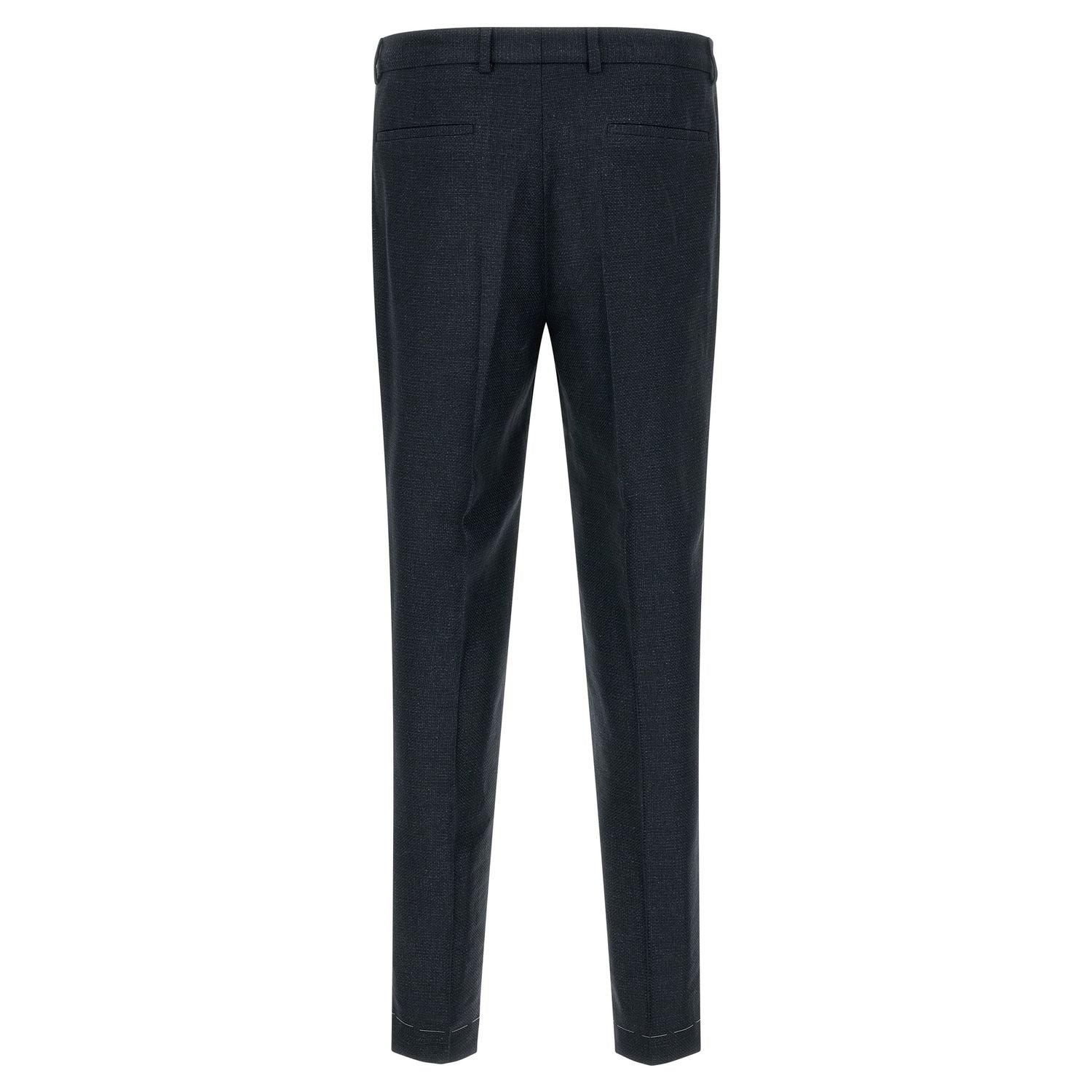 Brunello Cucinelli Blue Silk Two-Piece Suit