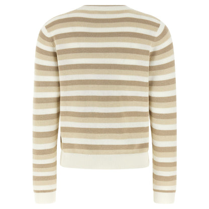 Brunello Cucinelli Beige Cotton Cardigan