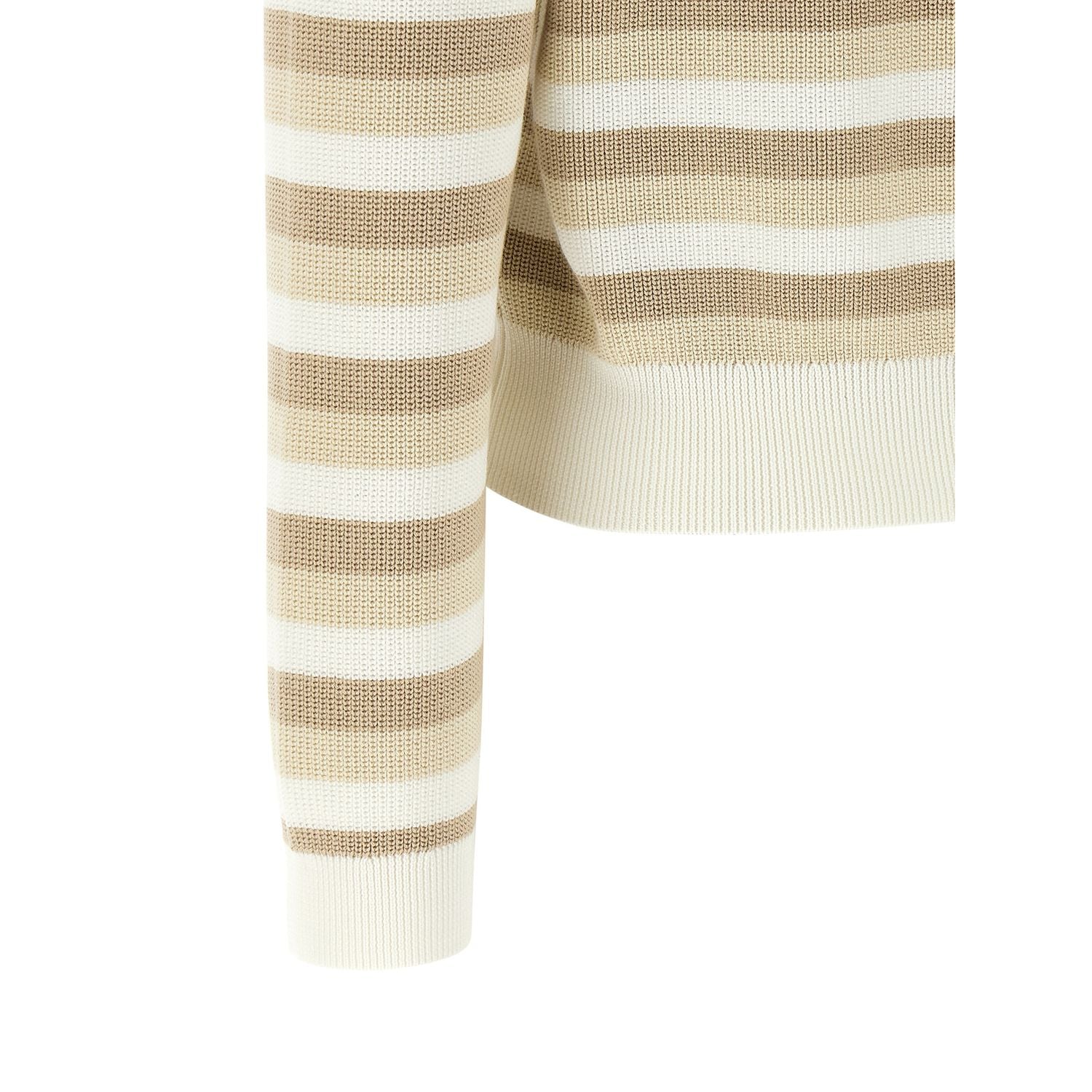 Brunello Cucinelli Beige Cotton Cardigan
