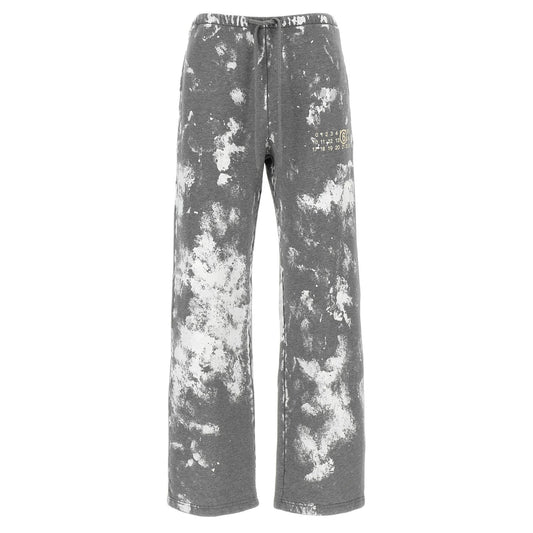 MM6 Maison Margiela Gray Cotton Joggers (Workout Pants)