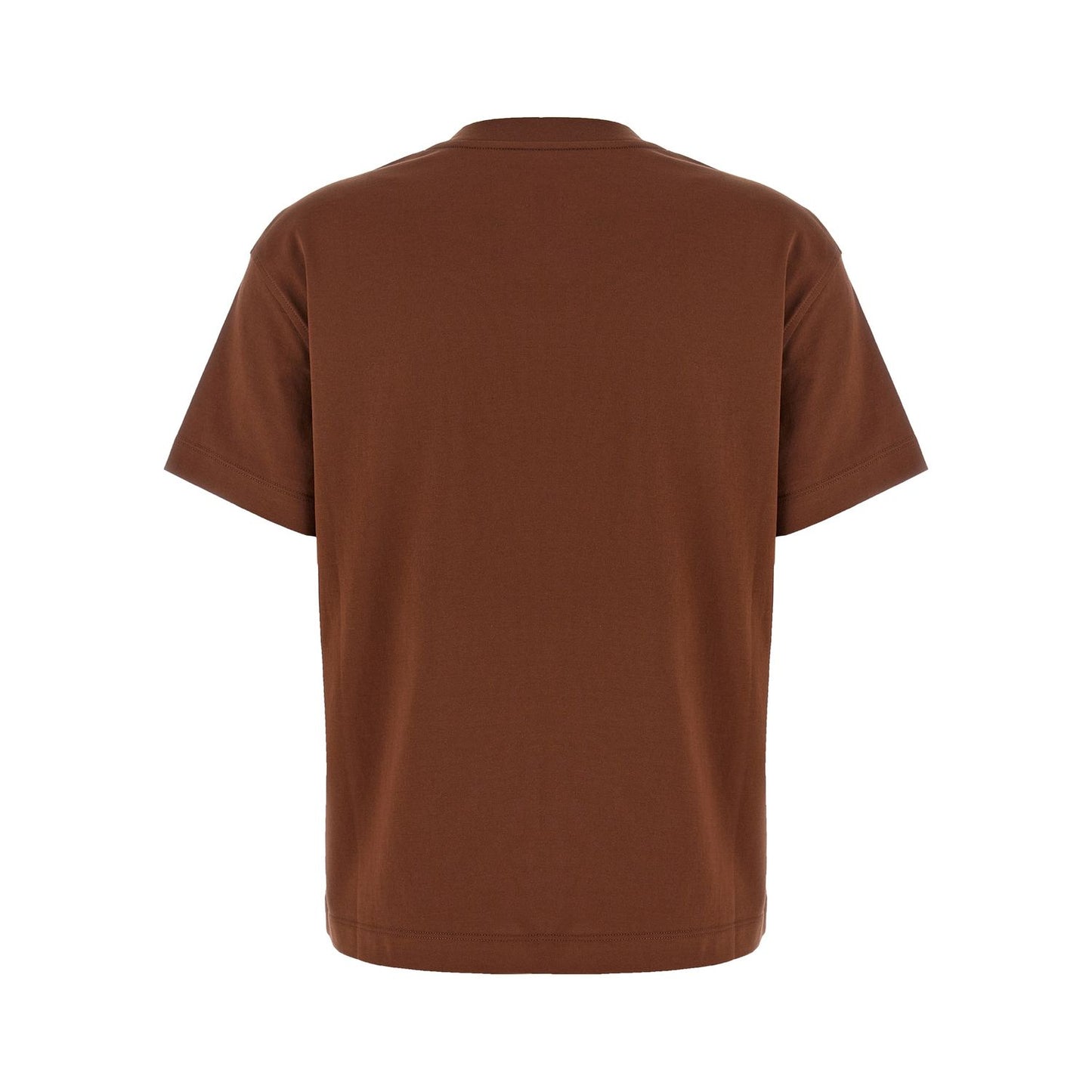 Brunello Cucinelli Brown Cotton T-Shirt