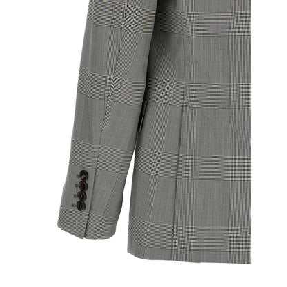 Brunello Cucinelli Gray Virgin Wool Blazer