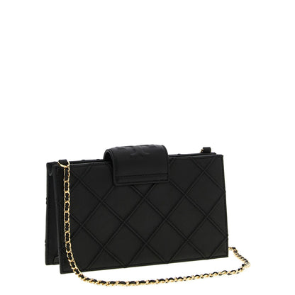 Tory Burch Black Lamb Leather Cardholder