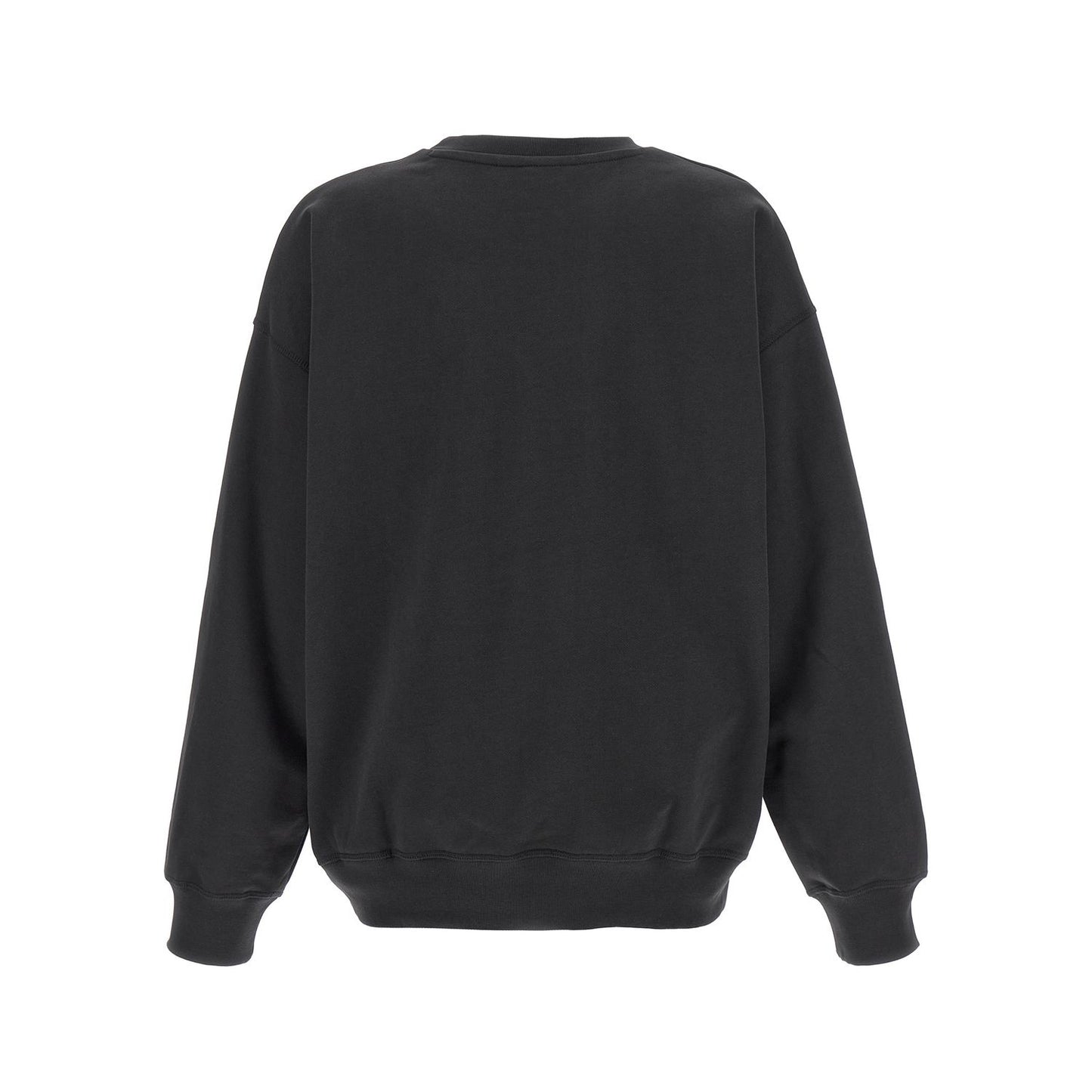 Ganni Black Organic Cotton Sweatshirt