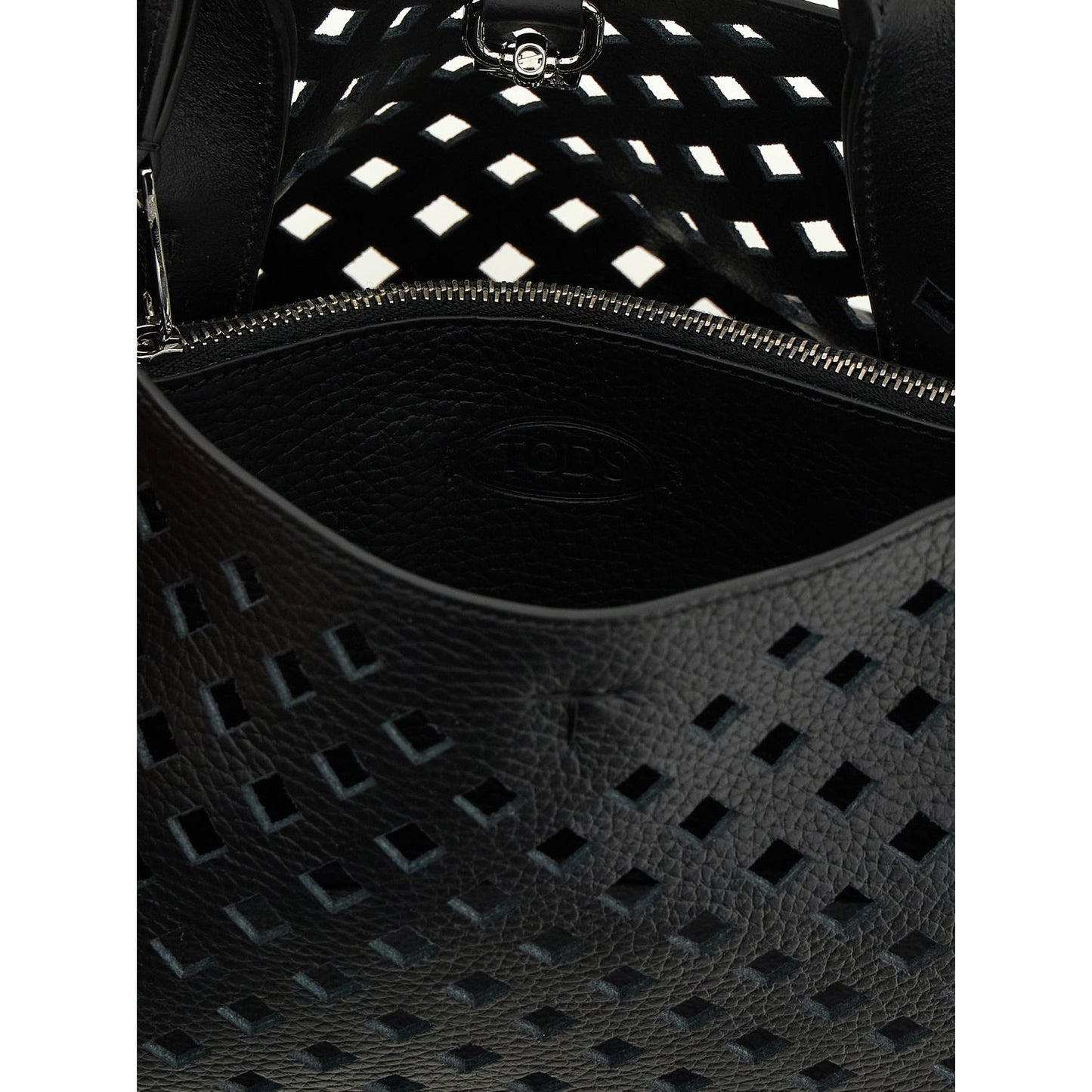 Tod's Black Calfskin Handbag