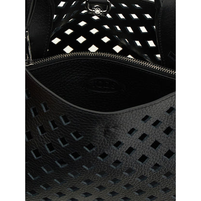 Tod's Black Calfskin Handbag