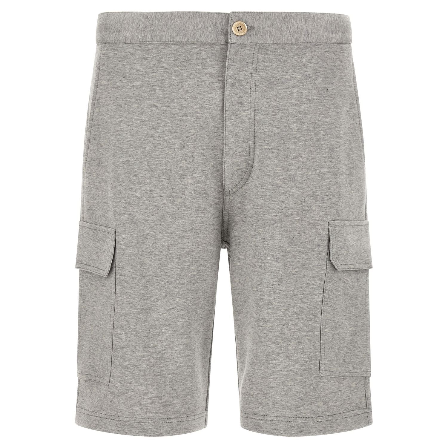 Brunello Cucinelli Gray Cotton Bermuda Shorts