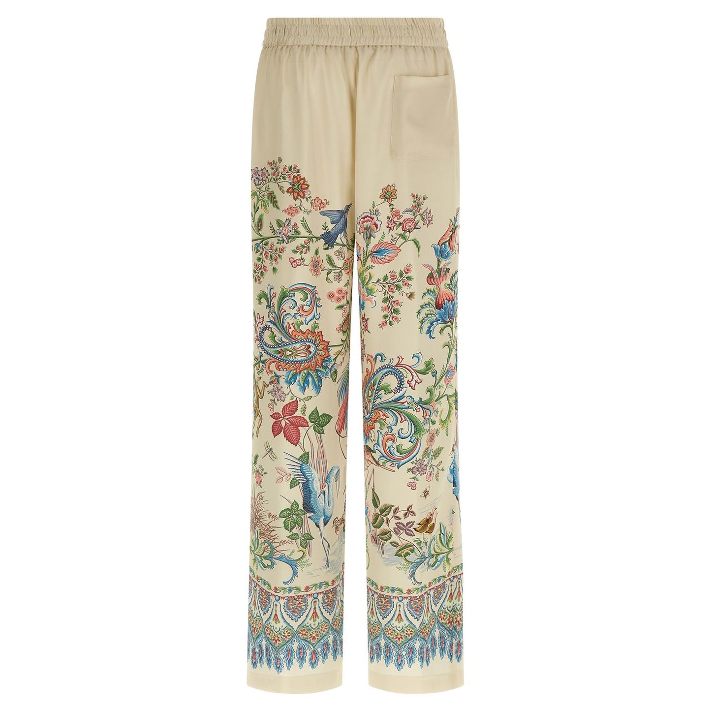 Etro Beige Polyester Casual Pants