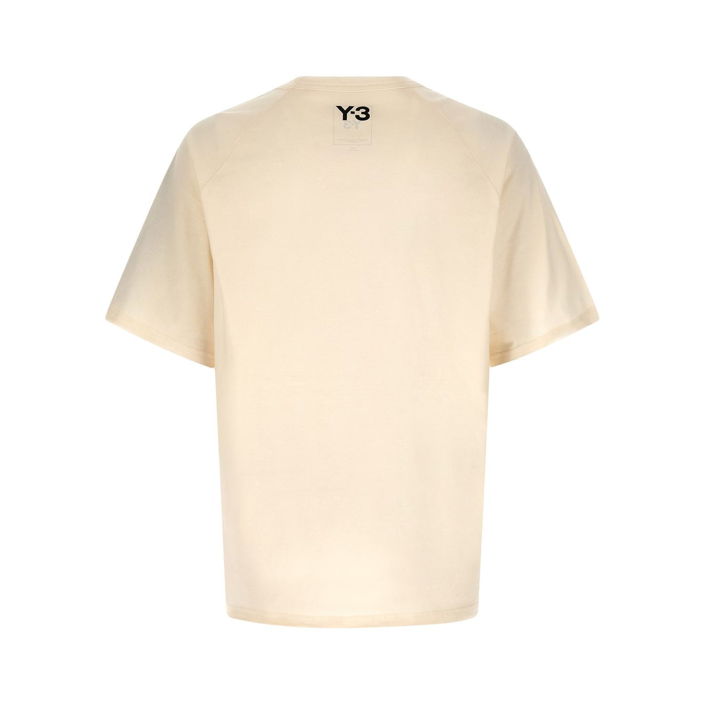 Y-3 White Cotton T-Shirt