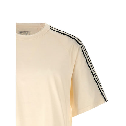Y-3 White Cotton T-Shirt